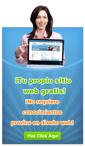 Crea Gratis tu Sitio Web